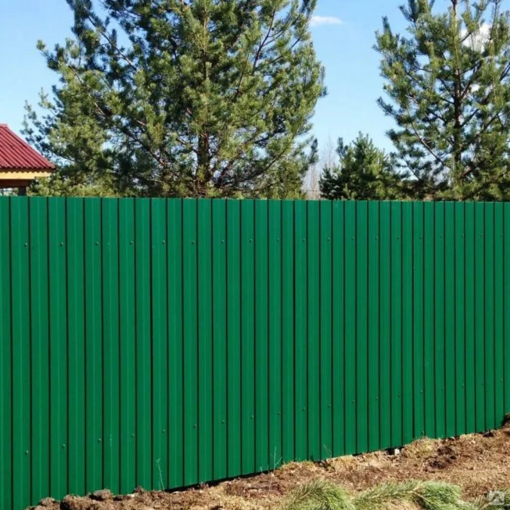 Купить забор из профлиста в Минске с материалами под ключ