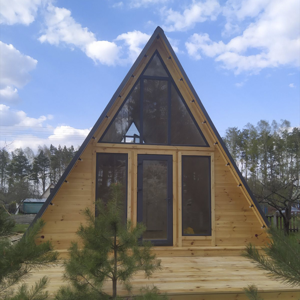 Купить треугольный дом А-фрейм в Минске